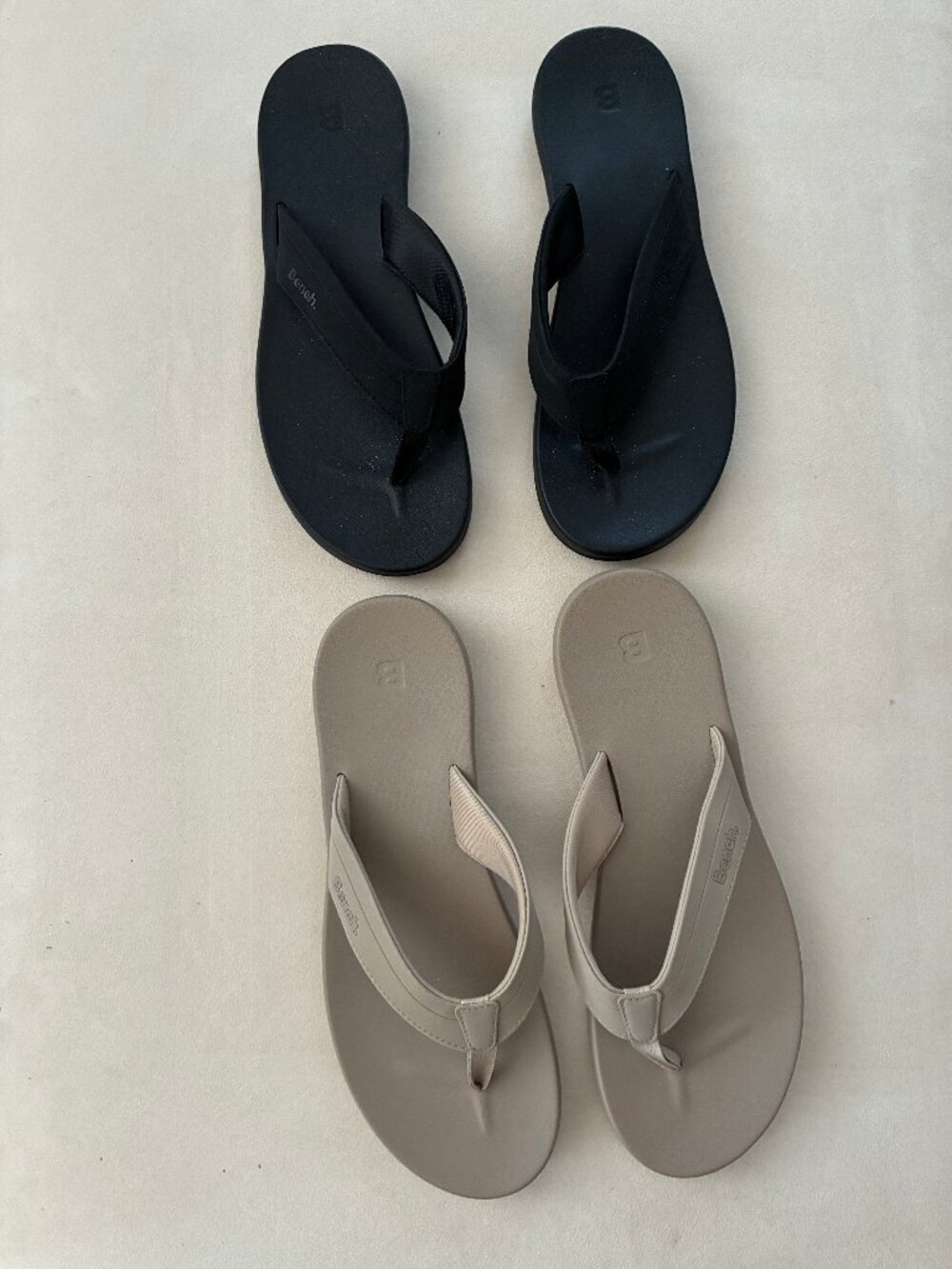 Flip Flops (2) Women's Bench